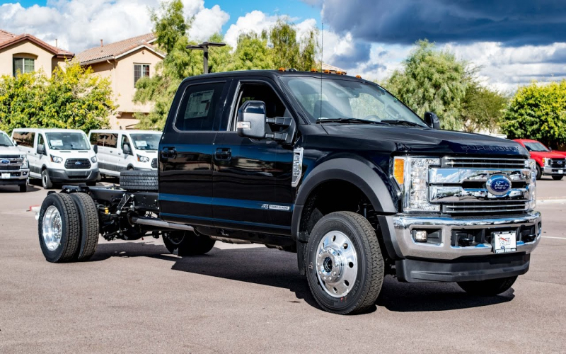 2017 Ford F 550 Lariat Cab Chassis Walkaround