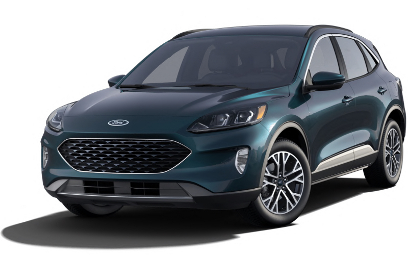 2020 Ford Escape Gets New Dark Persian Green Color: First Look