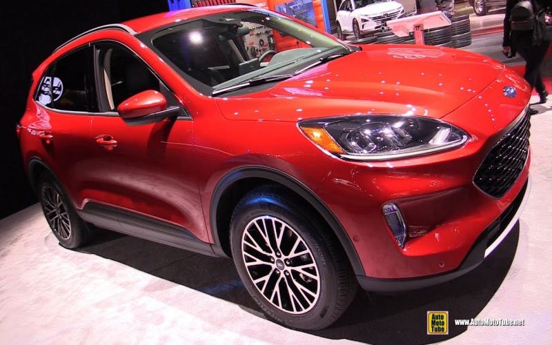 2020 Ford Escape Sel - Exterior And Interior Walkaround - 2019 Ny Auto Show