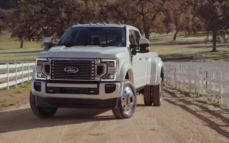 2020 Ford Super Duty F-450 Limited Footage