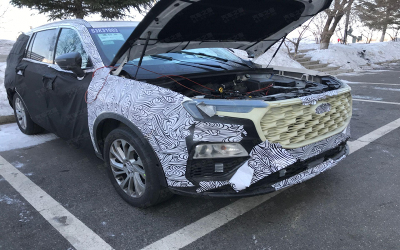 2021 Ford Endeavour (2021 Ford Everest) Spied - Interior