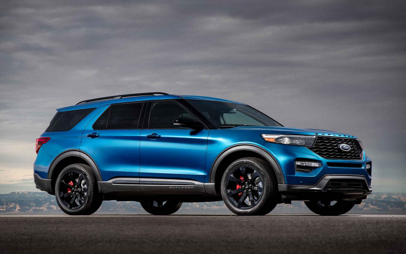 2021 Ford Explorer All Black, Specification, Exterior
