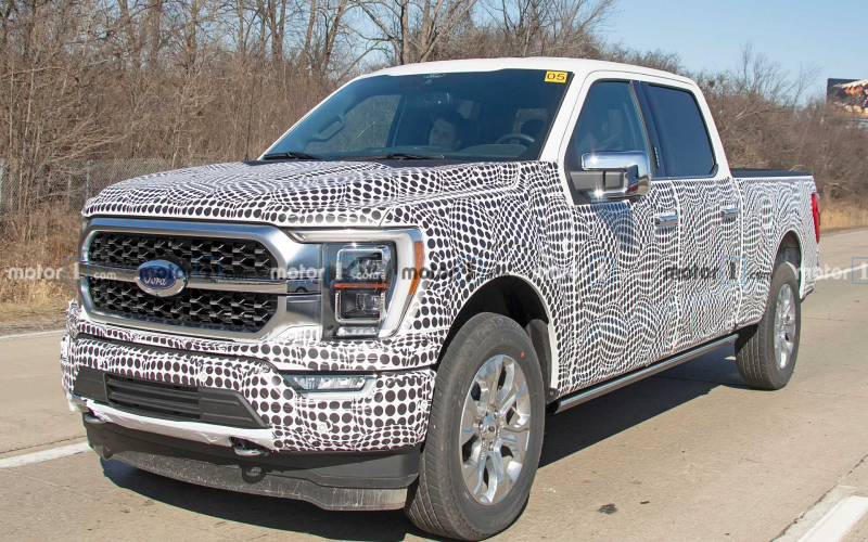 2021 Ford F-150 New Front End Spied Completely Uncovered