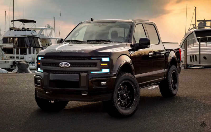 2021 Ford F-150 Rendered With Evolutionary Approach
