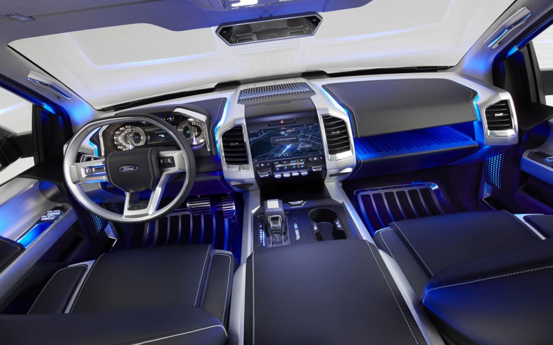 Ford Atlas Concept Weerspiegelt Pickup Van De Toekomst