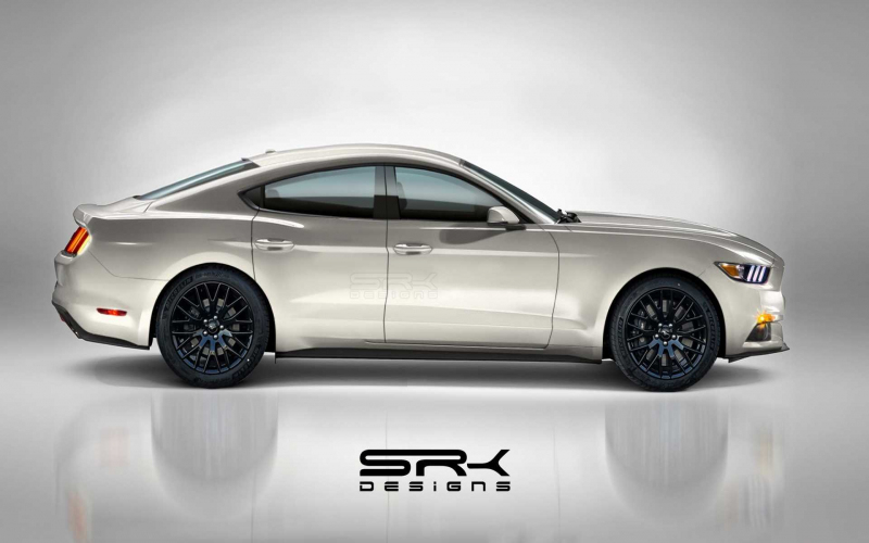 Ford Mustang Four-Door Fan Rendering Could Be The Falcon&amp;#039;s