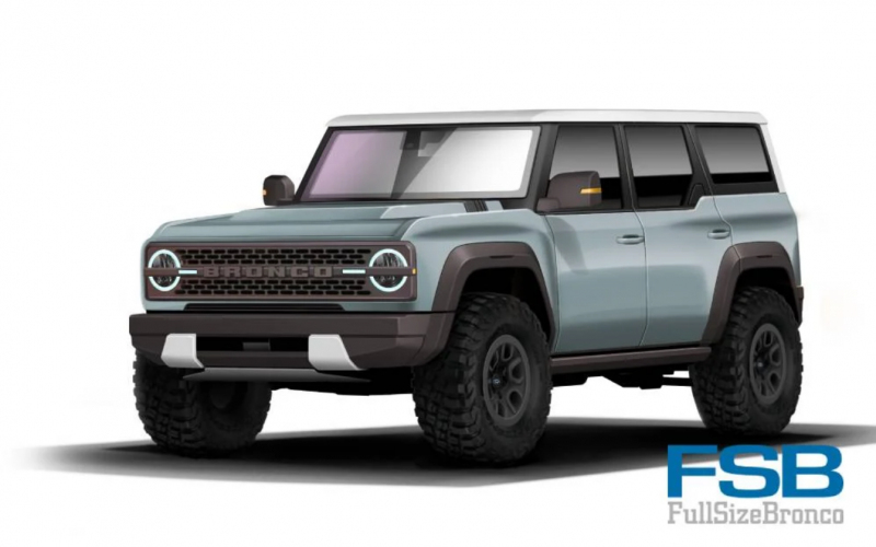 Leaked! 2021 Ford Bronco Paints Unearthed Before Its Reveal