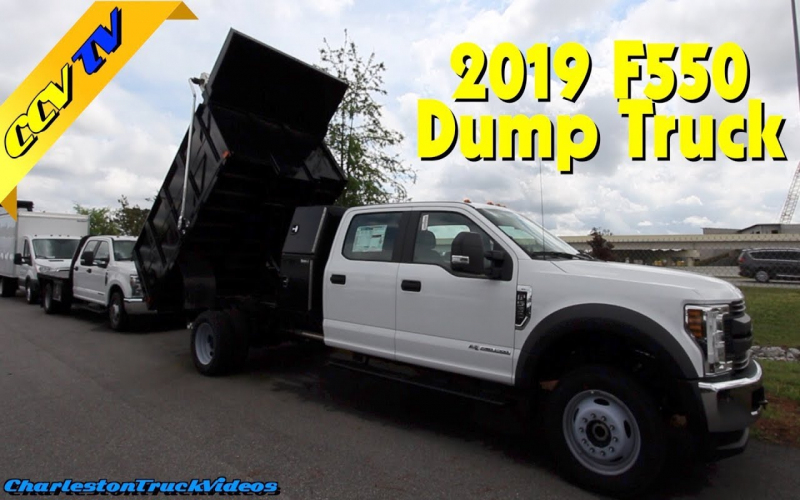 New 2019 Ford F550 Xl Dump Truck | Work Vehicles - Quick Review