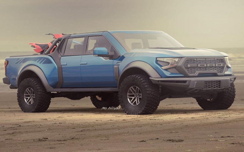 New 2021 Ford F-150 Raptor Rendering Got Us Dreaming