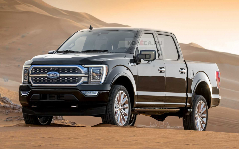 New 2021 Ford F-150 Rendered After Latest Spy Shots