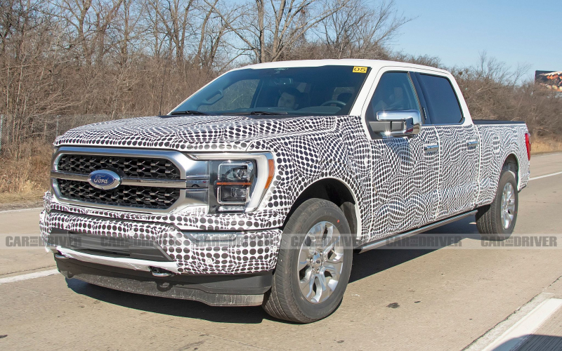 Spy Photos Give An Even Closer Look At The 2021 Ford F-150