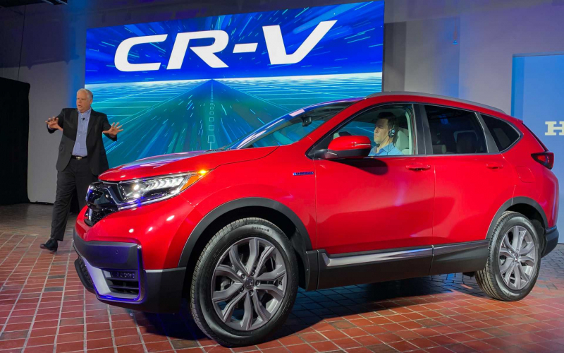 2020 Honda Cr-V Debuts With Refreshed Styling, Hybrid Version