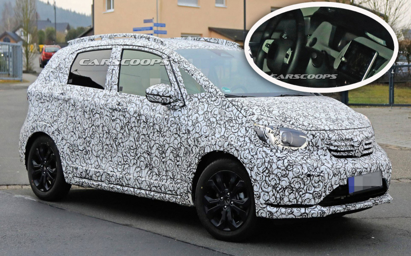 2020 Honda Fit / Jazz Spied In Standard And Crossover Trims