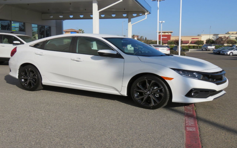 2020 New Honda Civic Sedan Sport Cvt At Honda North Serving Fresno, Clovis,  Ca, Iid 19885851