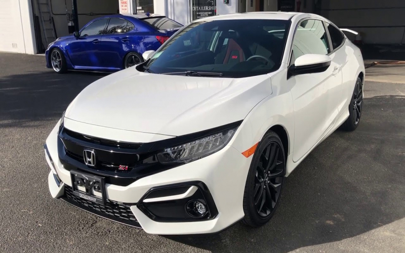 Dtlrshp 46 - 2020 Honda Civic (Platinum White Pearl) - Protected With Cs2  Titanium, Blackwow Pro, Et