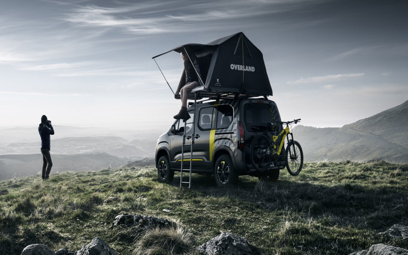 Peugeot Rifter 4X4 Camper Van Unveiled At Geneva Motor Show 2018