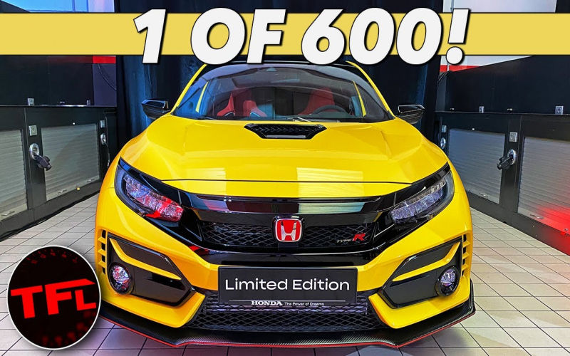 This 2021 Honda Civic Type R Limited Edition Is The Most